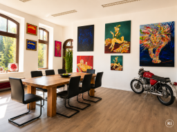 Exklusiver Tagungsraum der Kulturvilla Schnepfenthal für Meetings und Workshops in inspirierender Atmosphäre
