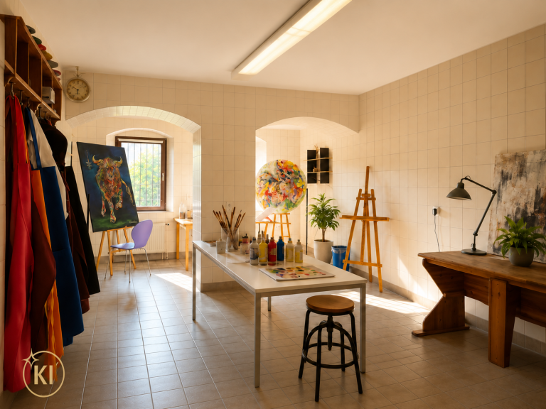 Kreativer Workshop in der Kulturvilla Schnepfenthal – Ideen entwickeln in besonderer Atmosphäre.