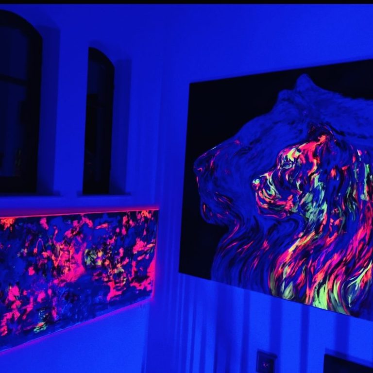 Magische Schwarzlicht-Atmosphäre für Firmen-Events in Thüringen – unvergessliches Teambuilding.