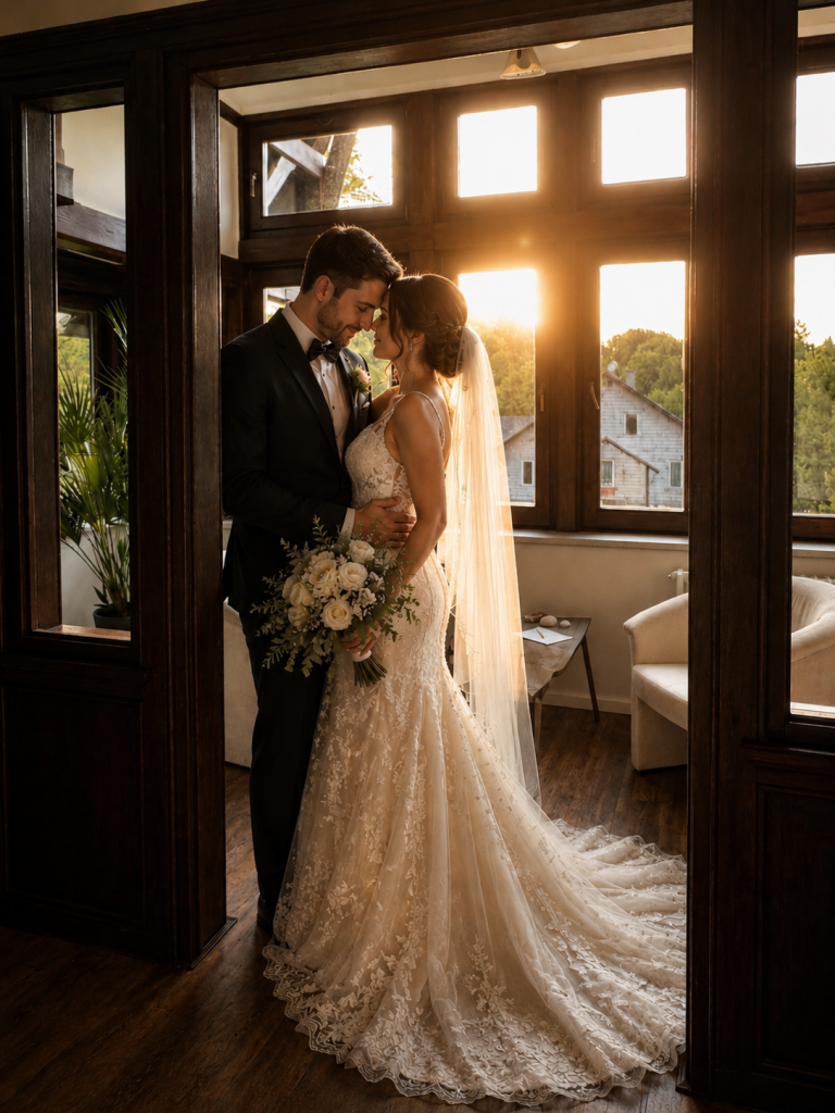 Perfekt für Hochzeitsshootings und Verlobungsfotos