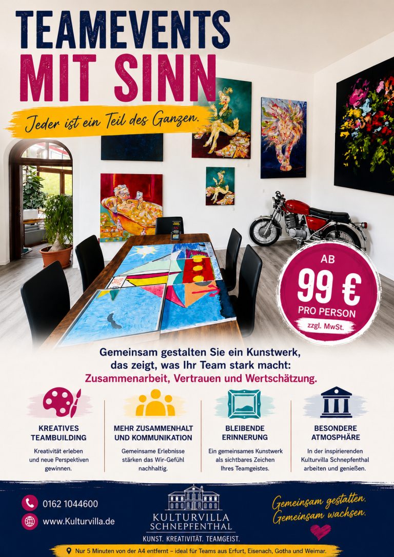 Teamevents Thüringen – Kreative Firmenevents zwischen Erfurt, Gotha, Eisenach und dem Inselsberg Teamevents Thüringen – Kreative Firmenevents zwischen Erfurt, Gotha, Eisenach und dem Inselsberg
