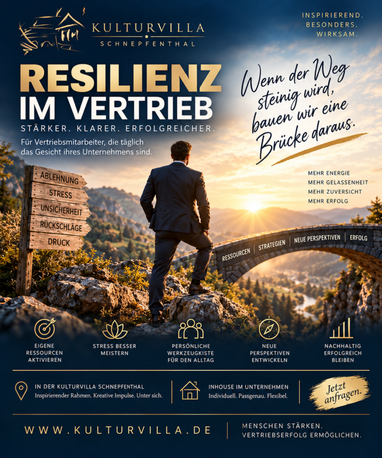Resilienz Training für Vertriebsmitarbeiter Resilienz Training für Vertriebsmitarbeiter