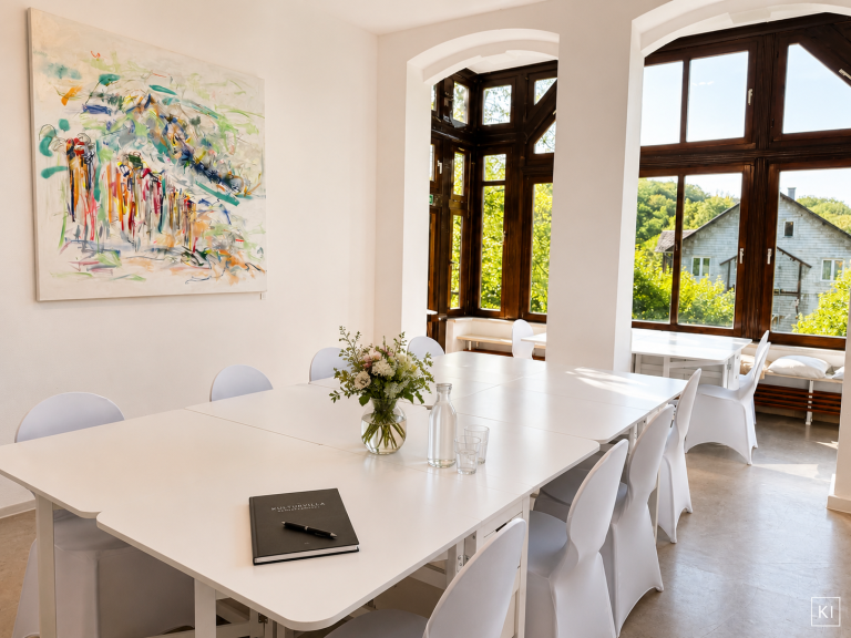 Workshop in der Kulturvilla Schnepfenthal – inspirierende Tagungen im Thüringer Wald ohne fremde Gäste.