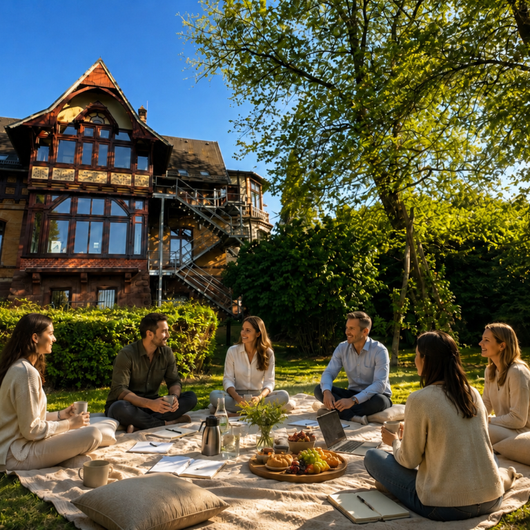 Kulturvilla Schnepfenthal – exklusives Seminarhaus und Tagungslocation für Business Trainer zentral in Deutschland gelegen.