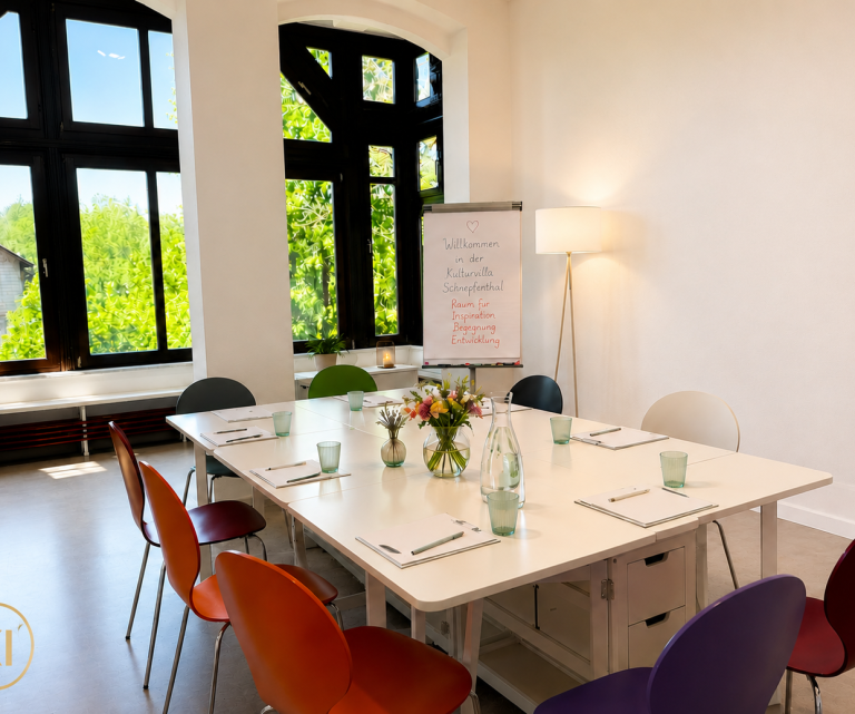 Persönliches Seminarhaus für kleine Gruppen zentral in Deutschland