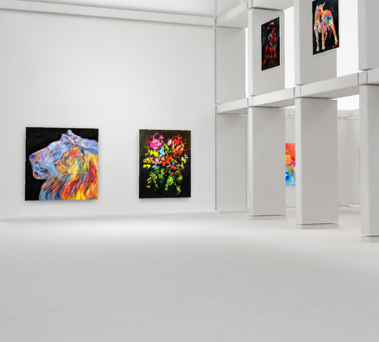 Originalgemälde von Nicole Leidenfrost – zeitgenössische Kunst aus Thüringen